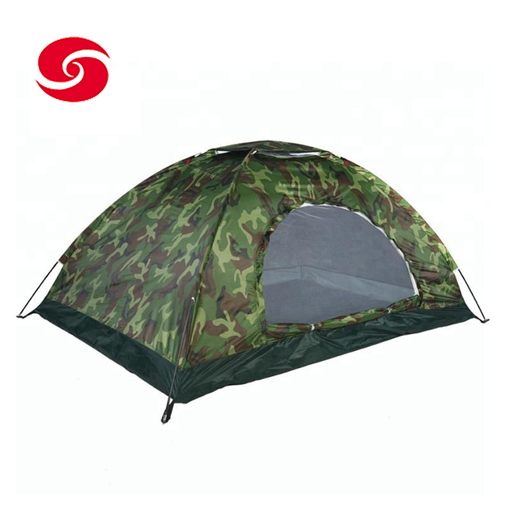 Open Camping Tent