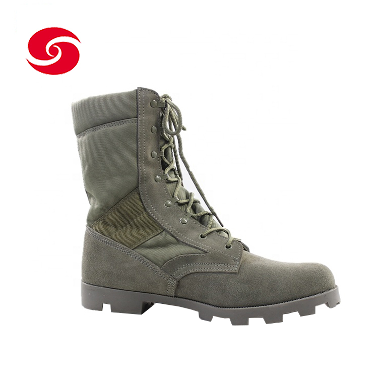 High Quality Leather Desert Military Army Boots