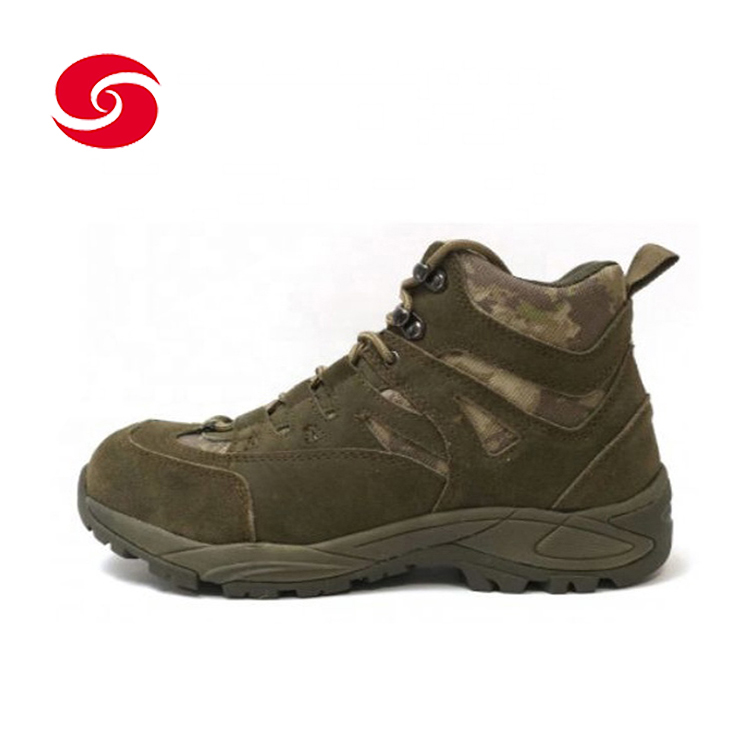 Camouflage Hiking Boots