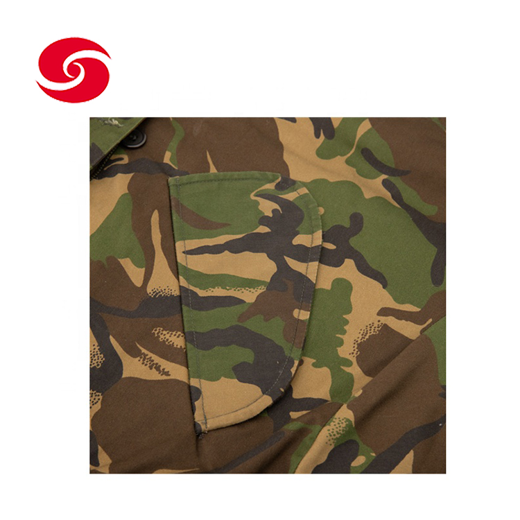 Woodland Camouflage Uniform Fabric