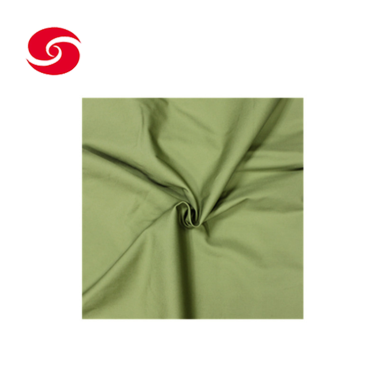 Green Cotton Jacket Lining Poplin Fabric