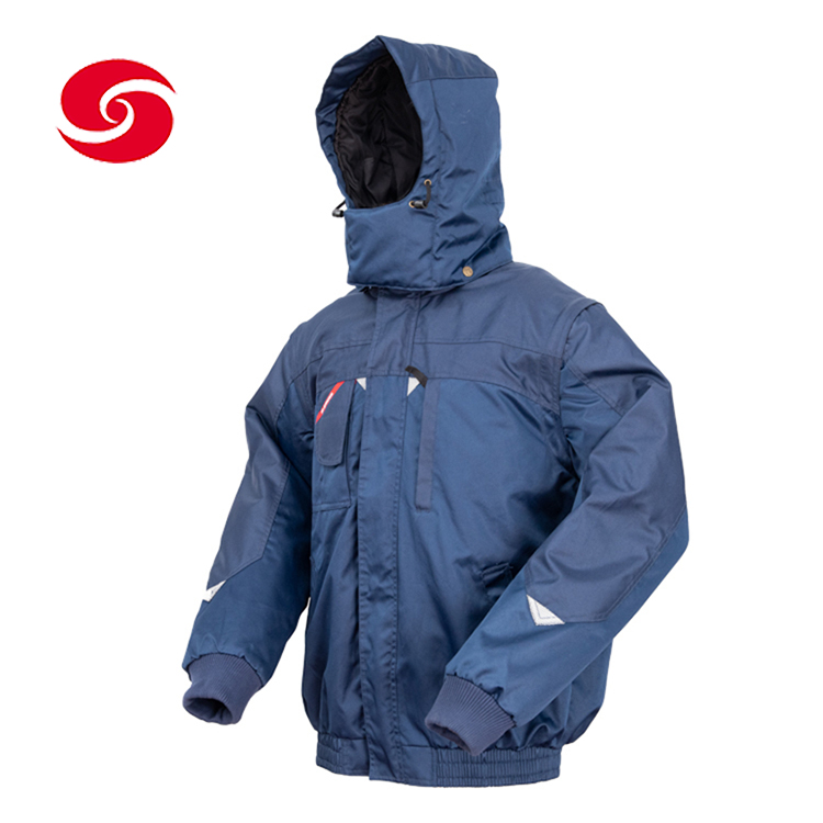 Windproof Winter Fleece Flight Jacket
