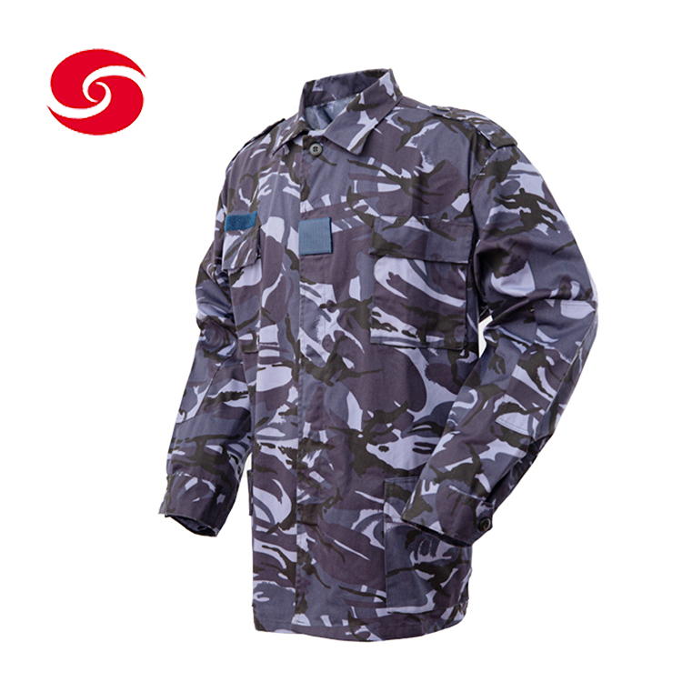 Navy Blue Camouflage Uniform