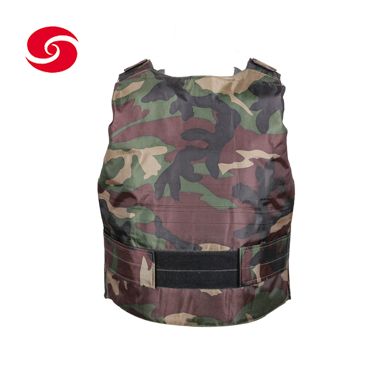 Military Style Camouflage NIJ IIIA Bulletproof Vest 