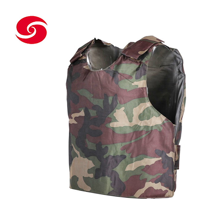 Military Style Camouflage NIJ IIIA Bulletproof Vest 