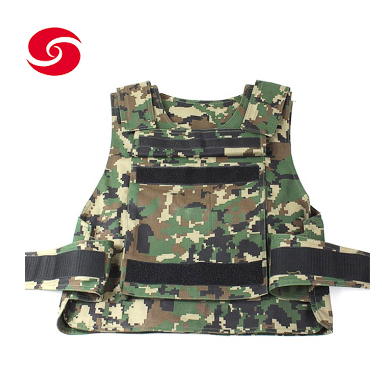 NIJ IIIA Army Camouflage Ballistic Jacket Bulletproof Vest